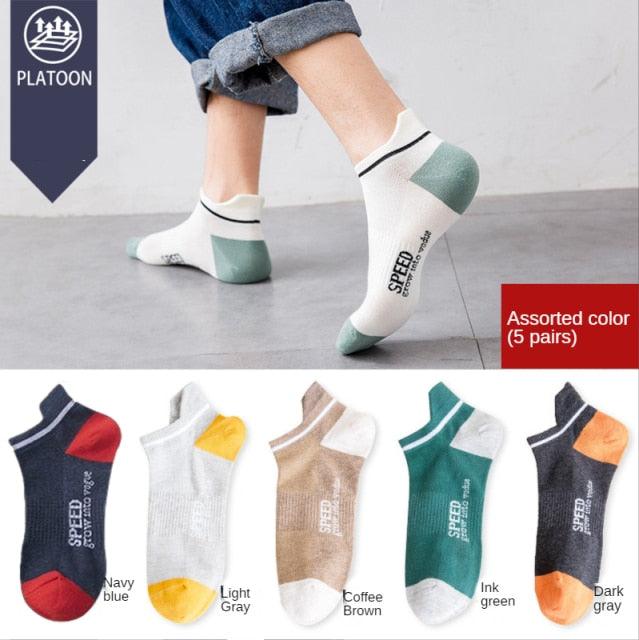 New Women Mesh Short Socks Invisible Ankle Socks Pack Ladies Spring Summer Breathable Thin Boat Socks Set Stevvex
