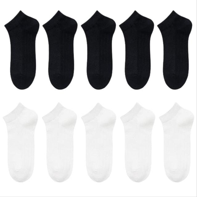New Women Mesh Short Socks Invisible Ankle Socks Pack Ladies Spring Summer Breathable Thin Boat Socks Set Stevvex