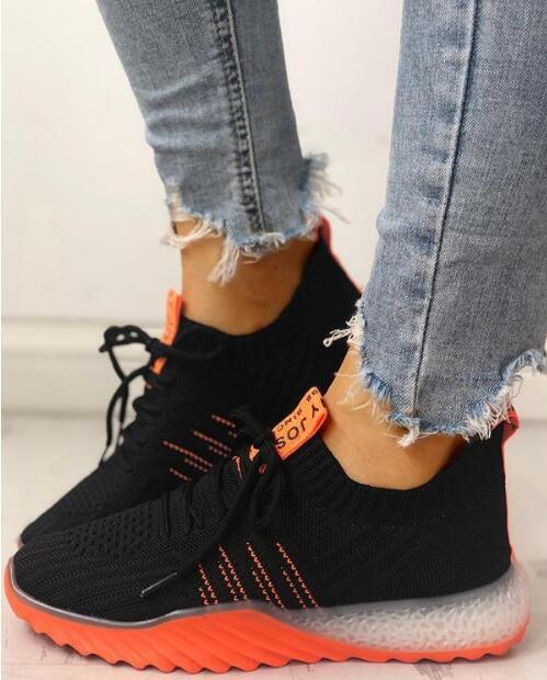 New Women Platform Modern Sneakers Casual Walking Shoes Slip On Mesh Sneakers Lightweight Comfortable Vulcanize Shoes Luxury Fashion Womens Sneakers Stevvex