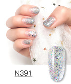 New Womens Fashion Gel Nail Polish UV LED Semi Permanent Matt Glossy Effect Luxury Manicure Design