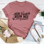 New Year New Me Tee Peachy Sunday