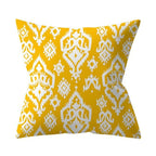 New Yellow Cushion Cases Modern Fashion Abstract Art Decorative Modern Pillow Covers Beautiful Pattern Square Pillow Case Sofa Car Couch Decorative Cover For Pillows 45x45CM Stevvex