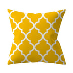 New Yellow Cushion Cases Modern Fashion Abstract Art Decorative Modern Pillow Covers Beautiful Pattern Square Pillow Case Sofa Car Couch Decorative Cover For Pillows 45x45CM Stevvex