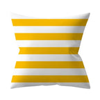 New Yellow Cushion Cases Modern Fashion Abstract Art Decorative Modern Pillow Covers Beautiful Pattern Square Pillow Case Sofa Car Couch Decorative Cover For Pillows 45x45CM Stevvex