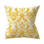 New Yellow Cushion Cases Modern Fashion Abstract Art Decorative Modern Pillow Covers Beautiful Pattern Square Pillow Case Sofa Car Couch Decorative Cover For Pillows 45x45CM Stevvex