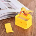 New Yellow Small Bird Toothpick Container Automatic Toothpick Dispenser Toothpick Holder Home Decoration Kitchen Accessories Stevvex
