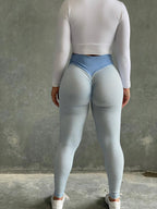 New Yoga Pants Leggings Tight Women Pants Thick High Waist Highly Elastic Seamless Push Up Women Skinny Fit Highwaisted Active Fitness Yoga Pants Stevvex