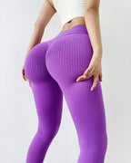 New Yoga Pants Leggings Tight Women Pants Thick High Waist Highly Elastic Seamless Push Up Women Skinny Fit Highwaisted Active Fitness Yoga Pants Stevvex