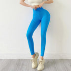 New Yoga Pants Leggings Tight Women Pants Thick High Waist Highly Elastic Seamless Push Up Women Skinny Fit Highwaisted Active Fitness Yoga Pants Stevvex