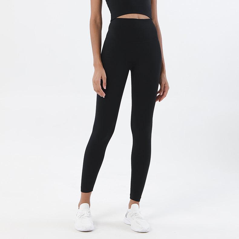 New Yoga Pants Women Leggings Fitness Girl Soft Pants Tight High Waist Women's Sports Pants Yoga Pants Leggings Workout Pants With Pocket Stretchable Sports Fitness Running Pants For Women & Girls Stevvex