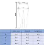 New Yoga Pants Women Leggings Fitness Girl Soft Pants Tight High Waist Women's Sports Pants Yoga Pants Leggings Workout Pants With Pocket Stretchable Sports Fitness Running Pants For Women & Girls Stevvex