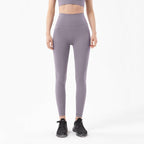 New Yoga Pants Women Leggings Fitness Girl Soft Pants Tight High Waist Women's Sports Pants Yoga Pants Leggings Workout Pants With Pocket Stretchable Sports Fitness Running Pants For Women & Girls Stevvex