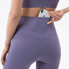 New Yoga Pants Women Leggings Fitness Girl Soft Pants Tight High Waist Women's Sports Pants Yoga Pants Leggings Workout Pants With Pocket Stretchable Sports Fitness Running Pants For Women & Girls Stevvex