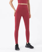 New Yoga Pants Women Leggings Fitness Girl Soft Pants Tight High Waist Women's Sports Pants Yoga Pants Leggings Workout Pants With Pocket Stretchable Sports Fitness Running Pants For Women & Girls Stevvex
