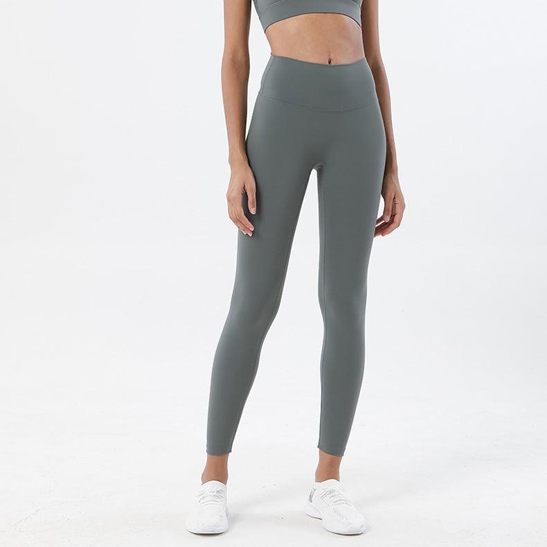 New Yoga Pants Women Leggings Fitness Girl Soft Pants Tight High Waist Women's Sports Pants Yoga Pants Leggings Workout Pants With Pocket Stretchable Sports Fitness Running Pants For Women & Girls Stevvex