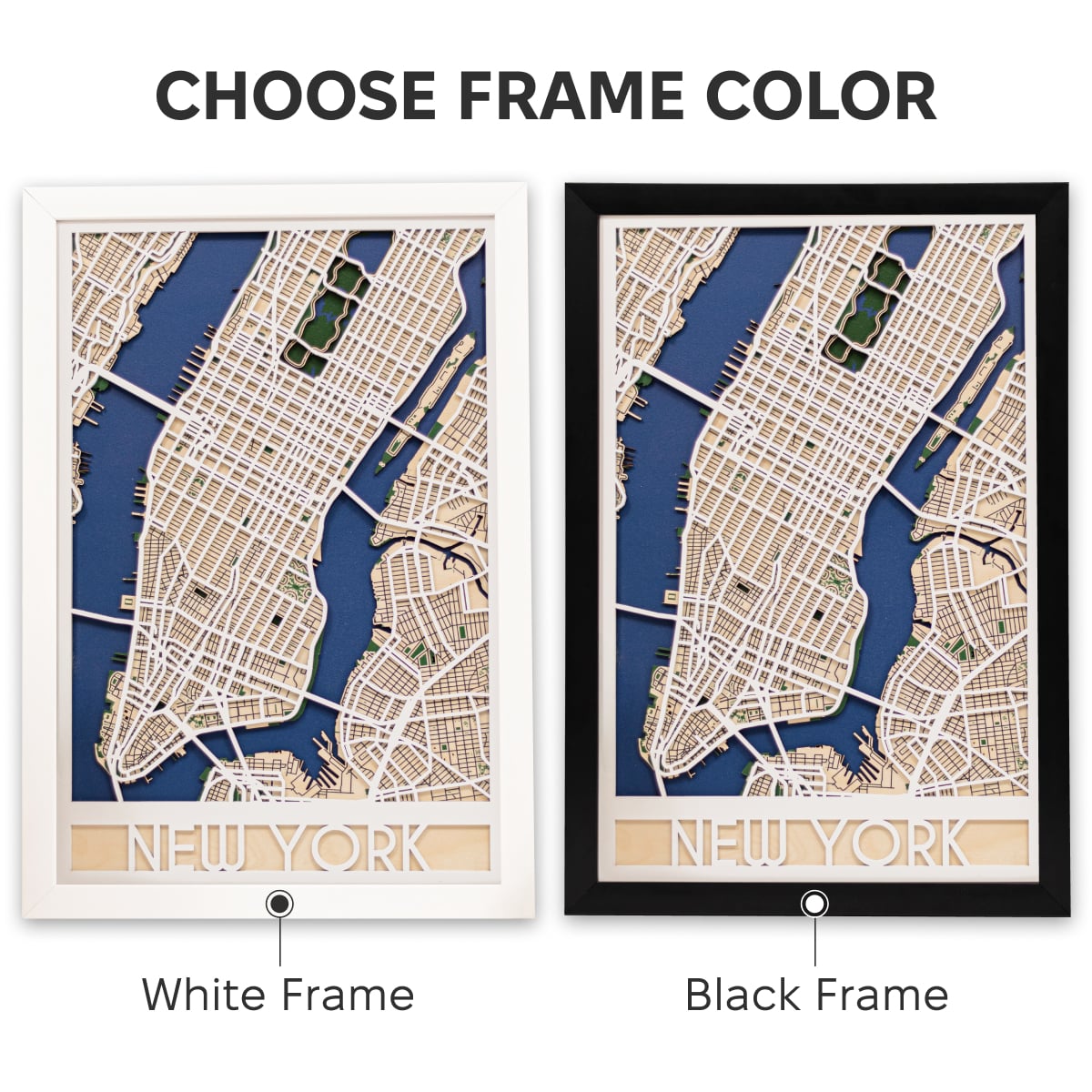 3D City Map New York Enjoy The Wood