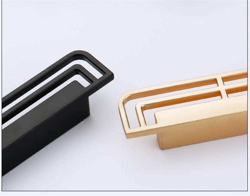 New Zinc Alloy Modern Style Bedroom Cabinet Furniture Door Handle Imitation Copper Antique Furniture Closet Door Knob  Cabinet Furniture Door Handle Imitation Copper Antique Furniture Closet Door Knobs 2.2CM Stevvex