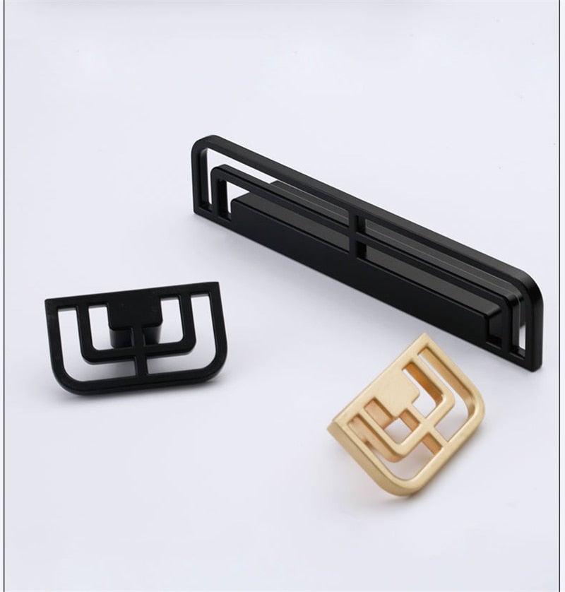 New Zinc Alloy Modern Style Bedroom Cabinet Furniture Door Handle Imitation Copper Antique Furniture Closet Door Knob  Cabinet Furniture Door Handle Imitation Copper Antique Furniture Closet Door Knobs 2.2CM Stevvex