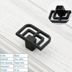 New Zinc Alloy Modern Style Bedroom Cabinet Furniture Door Handle Imitation Copper Antique Furniture Closet Door Knob  Cabinet Furniture Door Handle Imitation Copper Antique Furniture Closet Door Knobs 2.2CM Stevvex
