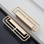 New Zinc Alloy Modern Style Bedroom Cabinet Furniture Door Handle Imitation Copper Antique Furniture Closet Door Knob  Cabinet Furniture Door Handle Imitation Copper Antique Furniture Closet Door Knobs 2.2CM Stevvex