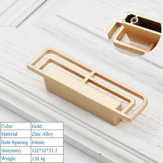 New Zinc Alloy Modern Style Bedroom Cabinet Furniture Door Handle Imitation Copper Antique Furniture Closet Door Knob  Cabinet Furniture Door Handle Imitation Copper Antique Furniture Closet Door Knobs 2.2CM Stevvex