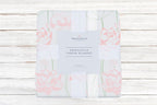 Bamboo Muslin Throw Blanket Water Lily Lightweight 50x70