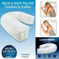 Newest U-Shaped Pillow Plus Side Sleeper Pillow U-Shaped Pillow Waist Support Pillows Hold Neck Spine Protection Sleep Buddy Pillow for Sleeping Full Body Pillow Sleeper Pillow and Body Pillow Pregnancy Pillow with Contoured Support for Neck Back Hip Stevvex