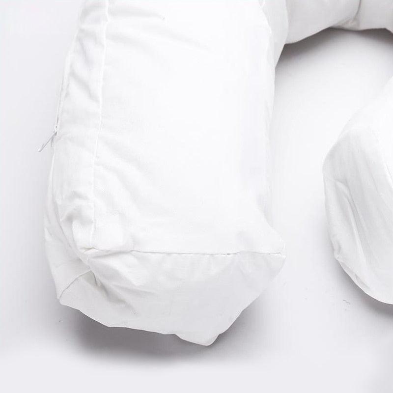 Newest U-Shaped Pillow Plus Side Sleeper Pillow U-Shaped Pillow Waist Support Pillows Hold Neck Spine Protection Sleep Buddy Pillow for Sleeping Full Body Pillow Sleeper Pillow and Body Pillow Pregnancy Pillow with Contoured Support for Neck Back Hip Stevvex