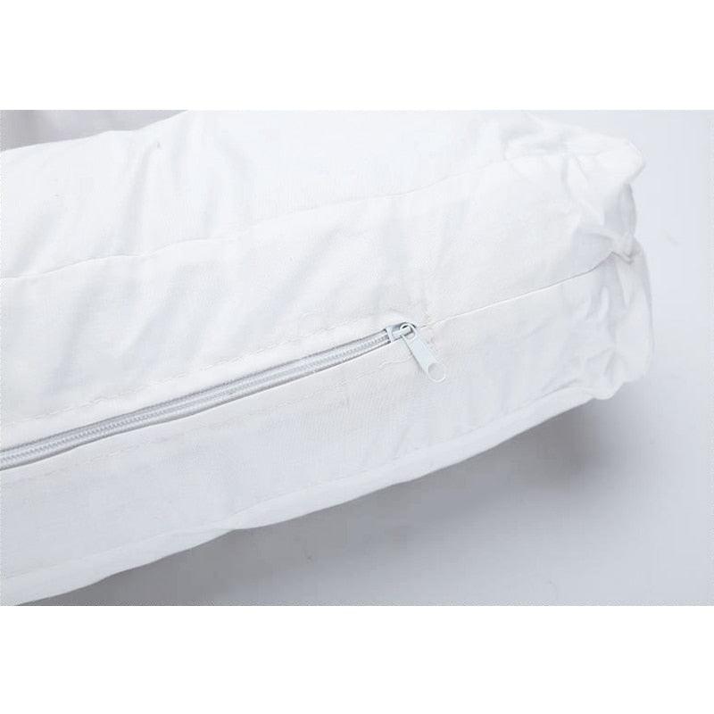 Newest U-Shaped Pillow Plus Side Sleeper Pillow U-Shaped Pillow Waist Support Pillows Hold Neck Spine Protection Sleep Buddy Pillow for Sleeping Full Body Pillow Sleeper Pillow and Body Pillow Pregnancy Pillow with Contoured Support for Neck Back Hip Stevvex