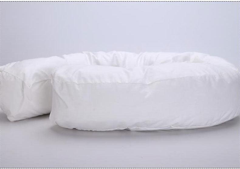 Newest U-Shaped Pillow Plus Side Sleeper Pillow U-Shaped Pillow Waist Support Pillows Hold Neck Spine Protection Sleep Buddy Pillow for Sleeping Full Body Pillow Sleeper Pillow and Body Pillow Pregnancy Pillow with Contoured Support for Neck Back Hip Stevvex
