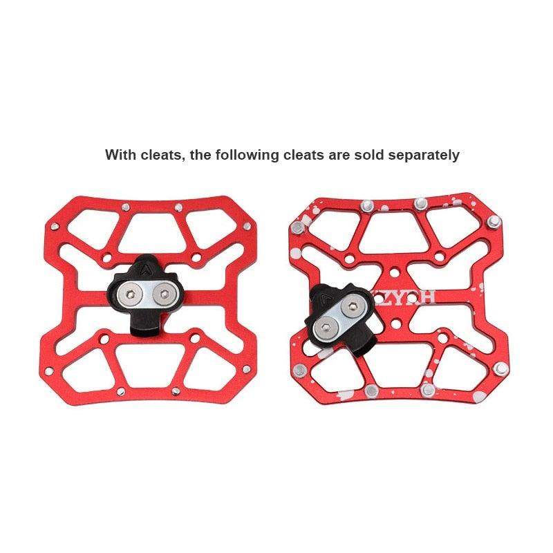 Newest Universal Clipless To Platform Adapters Cleats Pedal For Speed play Bike Cycle Platform Adapter Bicycle Universal Clipless Aluminum Alloy Platform Adapters Cleats Pedal Stevvex