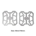Newest Universal Clipless To Platform Adapters Cleats Pedal For Speed play Bike Cycle Platform Adapter Bicycle Universal Clipless Aluminum Alloy Platform Adapters Cleats Pedal Stevvex