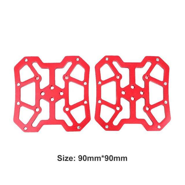Newest Universal Clipless To Platform Adapters Cleats Pedal For Speed play Bike Cycle Platform Adapter Bicycle Universal Clipless Aluminum Alloy Platform Adapters Cleats Pedal Stevvex