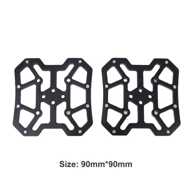 Newest Universal Clipless To Platform Adapters Cleats Pedal For Speed play Bike Cycle Platform Adapter Bicycle Universal Clipless Aluminum Alloy Platform Adapters Cleats Pedal Stevvex