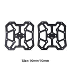 Newest Universal Clipless To Platform Adapters Cleats Pedal For Speed play Bike Cycle Platform Adapter Bicycle Universal Clipless Aluminum Alloy Platform Adapters Cleats Pedal Stevvex