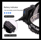 Newest  Waterproof XHP199 16-Core Super Bright Powerful Lantern Headlamp XHP110 LED USB  Flashlight XHP50 Headlight Rechargeable 18650 Zoom Torch Light Stevvex