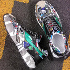 Autumn New Trendy Colorful Dad Sneakers for Men Pi-Mart