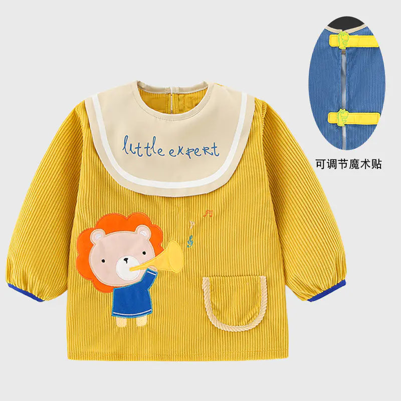 Waterproof Bib for Boys - Stylish Reversible Design Pi-Mart