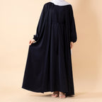 Premium Nida Zoom Open Abaya 3-Piece Set (MOA239) Mariam's Collection