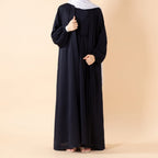 Premium Nida Zoom Open Abaya 3-Piece Set (MOA239) Mariam's Collection
