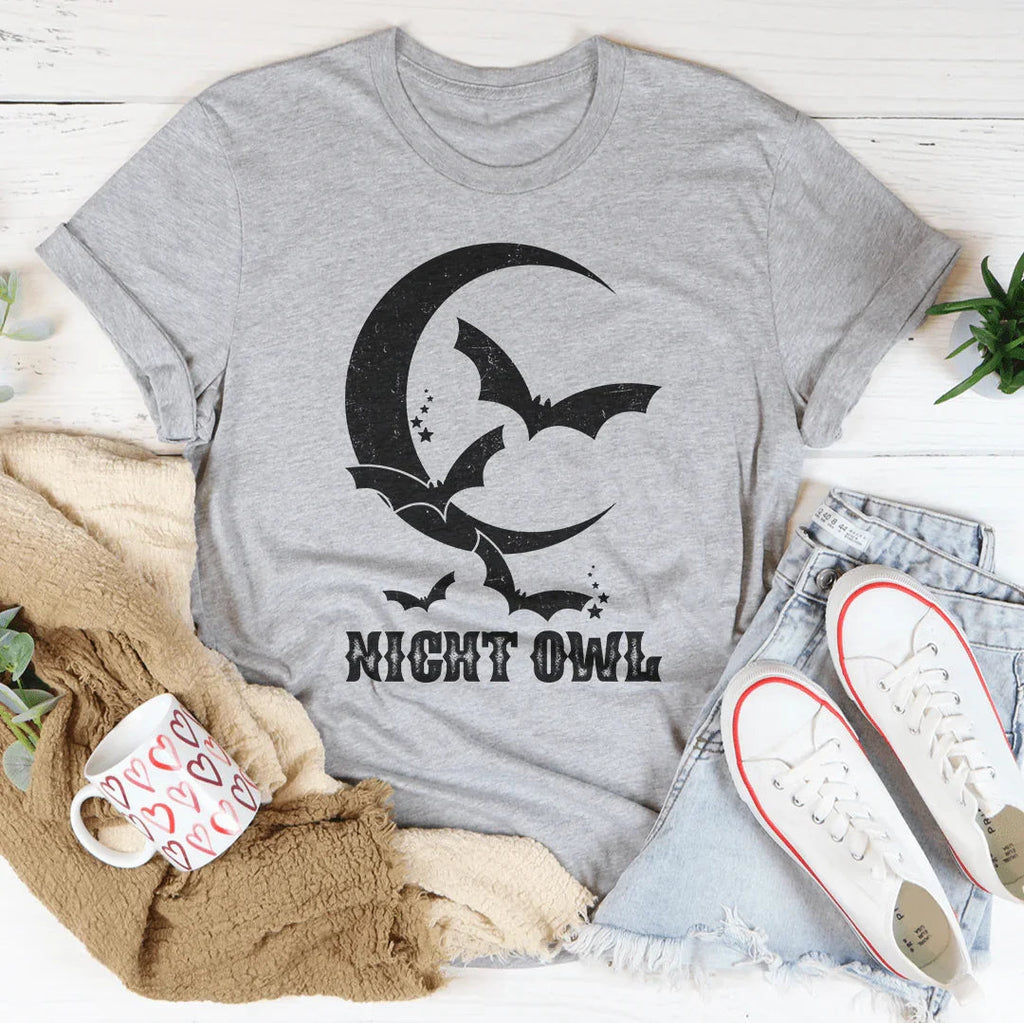 Night Owl Tee Peachy Sunday