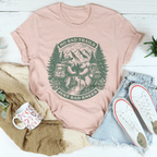 No Bad Trails Just Bad Knees Tee Peachy Sunday