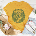 No Bad Trails Just Bad Knees Tee Peachy Sunday