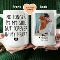 No Longer By My Side Pet Memorial Custom Mug Peachy Sunday
