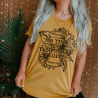 No Time For Temporary People Tee Peachy Sunday
