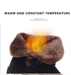 Non-Slip Snow Boots New Womens Warm Winter Boots Waterproof Shoes Winter Women Shoes Plus Velvet Cotton Boots Warm Lining Comfortable Non Slip Ankle Booties Outdoor Hiking Walking Platform Shoes Stevvex