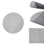 Non-Stick Frying Pan Pad Round Liner Sheet Barbecue Grill Mat Tools For Microwave Oven Outdoor BBQ Accessories  Multifunctional Food Grade Non-Stick Reusable Grill Mat for Gas Grill for Charcoal Grill BBQ Things Stevvex