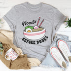 Noods Before Duds Tee Peachy Sunday