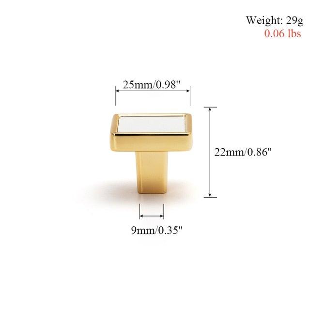 Nordic Luxury Drawer Knob Gold Wardrobe Cupboard Cabinet Handle Kitchen Door Pulls White Genuine Leather Furniture Knob Hardware Hole Center Modern Luxury Tree Bark Speckle Texture Cabinet Pull Hardware for Bedroom Kitchen Stevvex