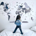 Custom Wooden World Map - SJB-DIAMOND ELITES